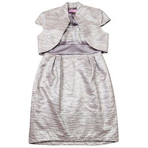 Eliza J 2-Piece Cocktail Dress w/ Jacket